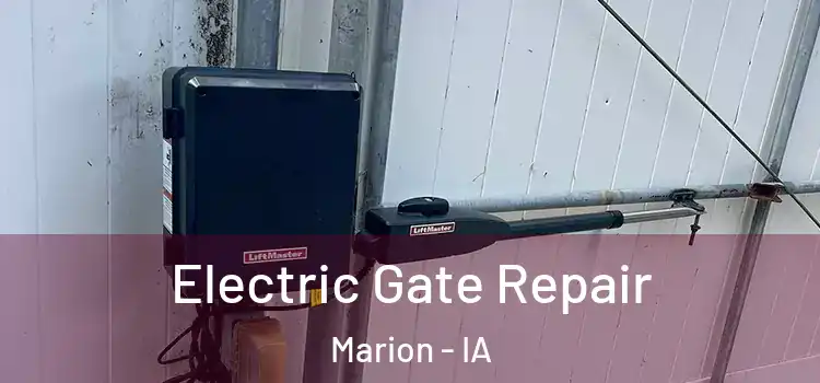Electric Gate Repair Marion - IA